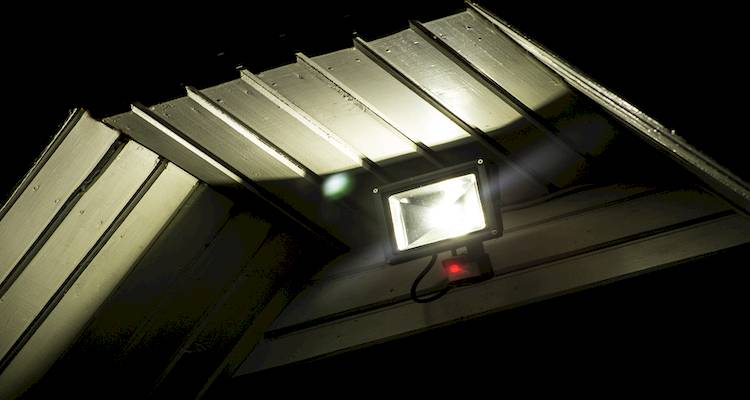 Outdoor security sensor light London